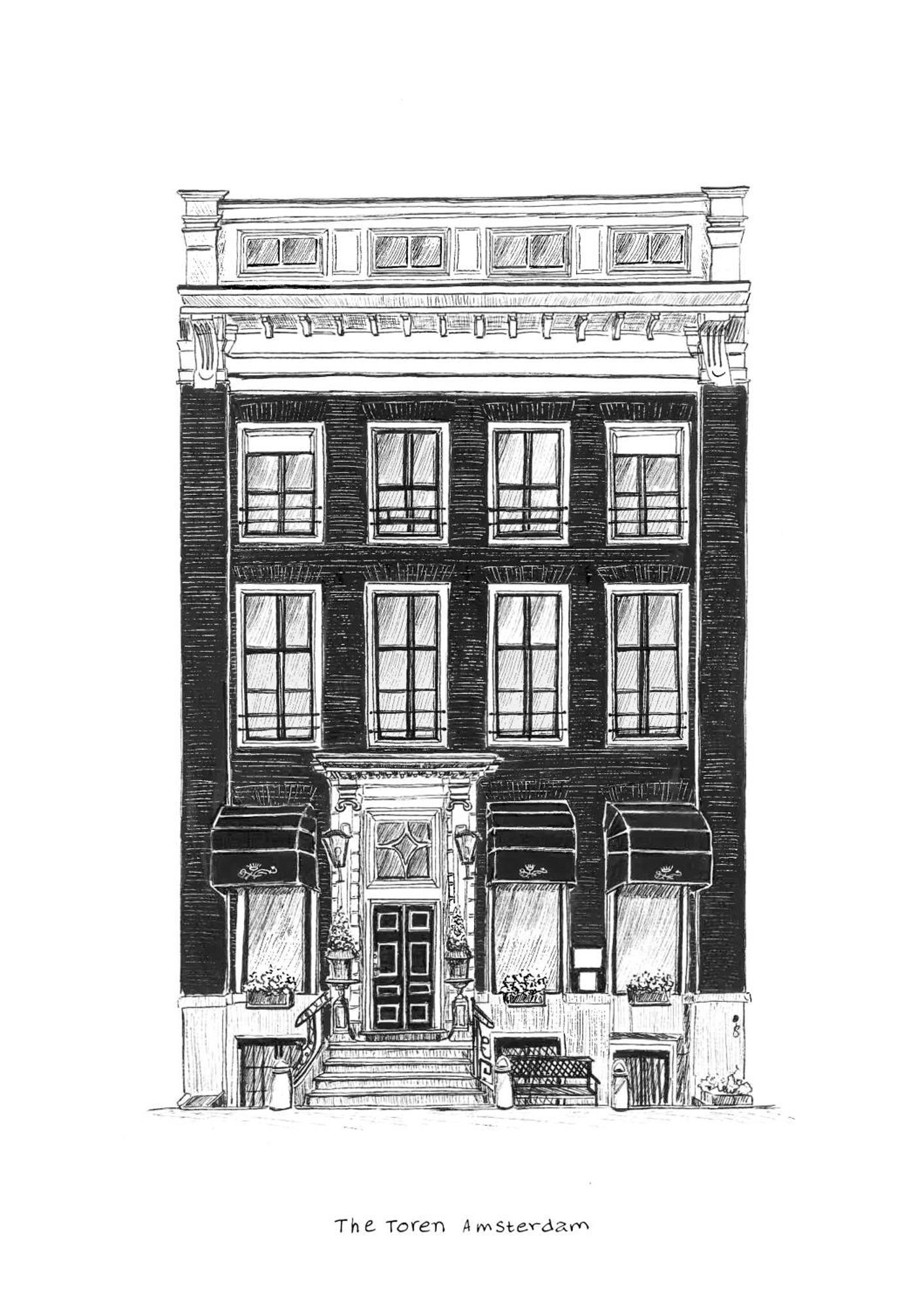 The Pavilions Amsterdam, The Toren المظهر الخارجي الصورة
